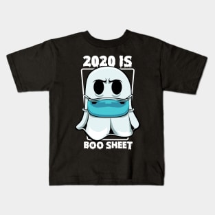 Ghost - 2020 Is Boo Sheet Halloween Ghost Funny Pun Kids T-Shirt